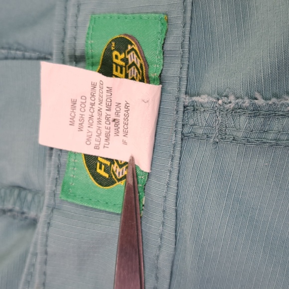 Haband's Fit-Forever Light Aqua Cargo Shorts Men's Size 40 - Picture 7 of 11